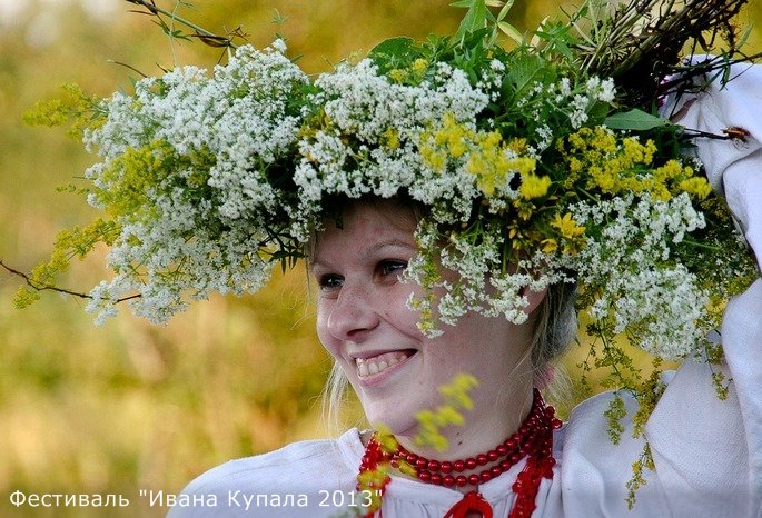 Как и из чего сделать венок на ивана купала своими руками