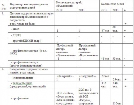 Пилотный проект оценка эффективности оздоровления детей