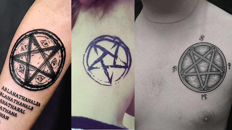 Печать соломона тетраграмматон. Тату соломона. Печать соломона пятиконечная звезда. Печать давида соломона. Пентакль соломона пятиконечная звезда.